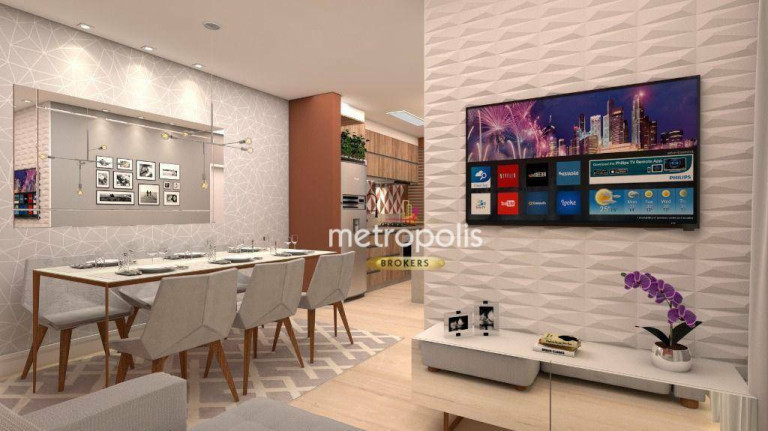 Imagem Apartamento com 2 Quartos à Venda, 54 m² em Vila Humaitá - Santo André Imagem Apartamento com 2 Quartos à Venda, 54 m² em Vila Humaitá - Santo André