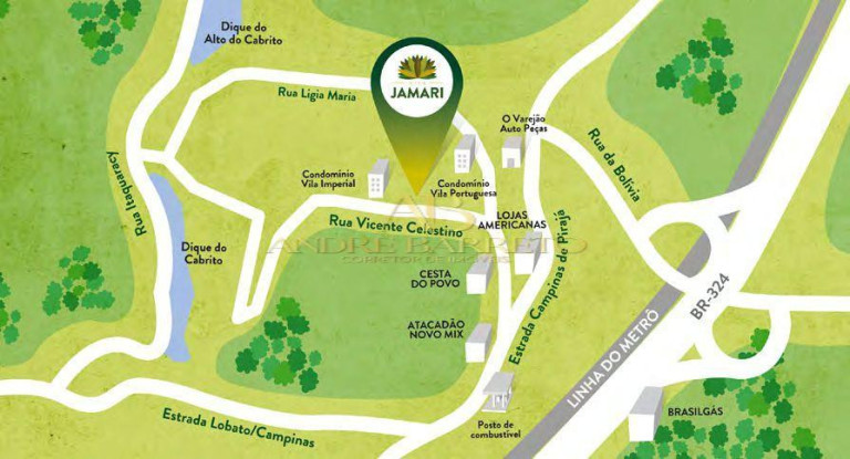 Imagem Apartamento com 2 Quartos à Venda, 57 m² em Marechal Rondon - Salvador