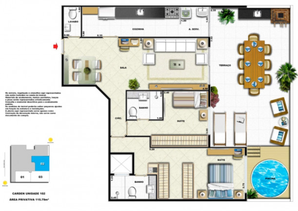 Imagem Imóvel com 2 Quartos à Venda, 73 m² em Tijuca - Rio De Janeiro