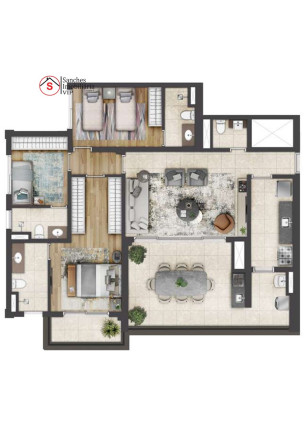 Imagem Apartamento com 2 Quartos à Venda, 82 m² em Brás - São Paulo Imagem Apartamento com 2 Quartos à Venda, 82 m² em Brás - São Paulo