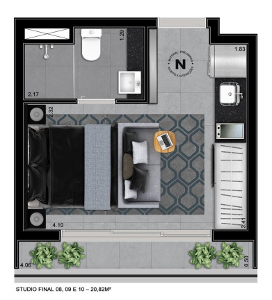 Imagem Imóvel com 2 Quartos à Venda, 64 m² em Consolação - São Paulo