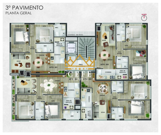 Imagem Imóvel com 1 Quarto à Venda, 69 m² em Planalto - Gramado