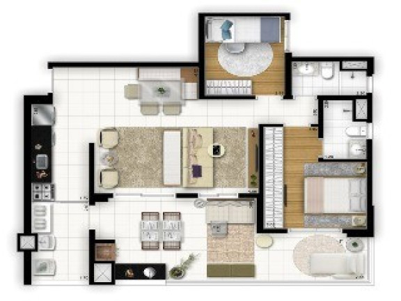 Imagem Apartamento com 2 Quartos à Venda, 86 m² em Moóca - São Paulo Imagem Apartamento com 2 Quartos à Venda, 86 m² em Moóca - São Paulo