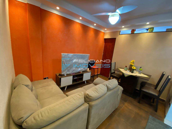 Imagem Apartamento com 1 Quarto à Venda, 37 m² em Guilhermina - Praia Grande