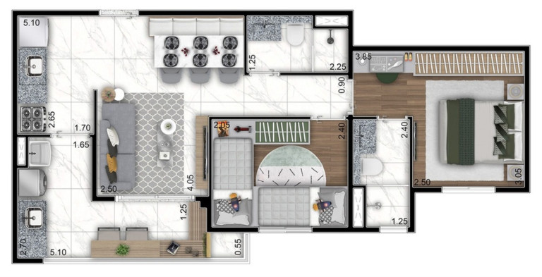 Imagem Imóvel com 2 Quartos à Venda, 57 m² em Aclimação - São Paulo Imagem Imóvel com 2 Quartos à Venda, 57 m² em Aclimação - São Paulo