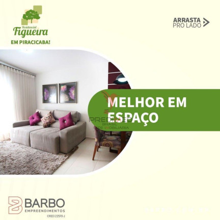 Imagem Apartamento com 3 Quartos à Venda, 71 m² em Dois Corregos - Piracicaba