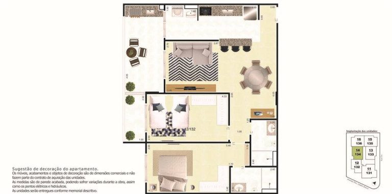 Imagem Apartamento com 2 Quartos à Venda, 83 m² em Guilhermina - Praia Grande