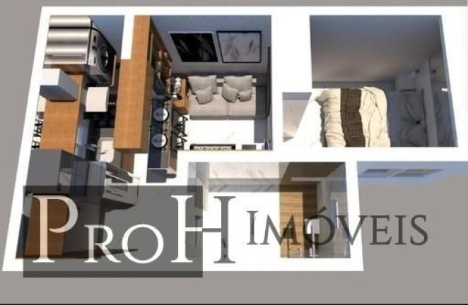 Imagem Apartamento com 1 Quarto à Venda, 29 m² em Vila Ema - São Paulo