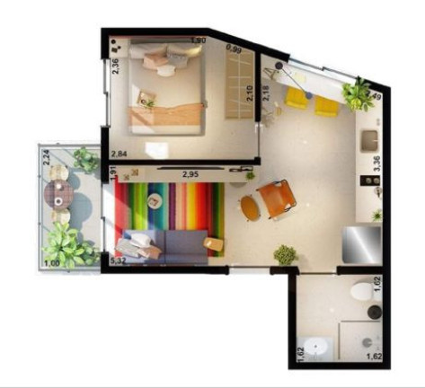 Imagem Apartamento com 1 Quarto à Venda, 30 m² em Vila Mariana - São Paulo