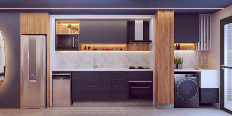 Imagem Apartamento com 2 Quartos à Venda, 75 m² em Forte - Praia Grande