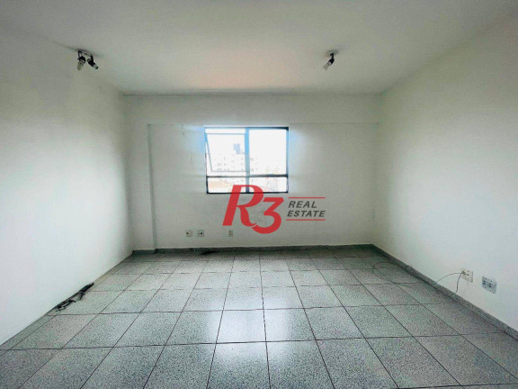 Imagem Sala Comercial para Alugar, 50 m² em Embaré - Santos Imagem Sala Comercial para Alugar, 50 m² em Embaré - Santos
