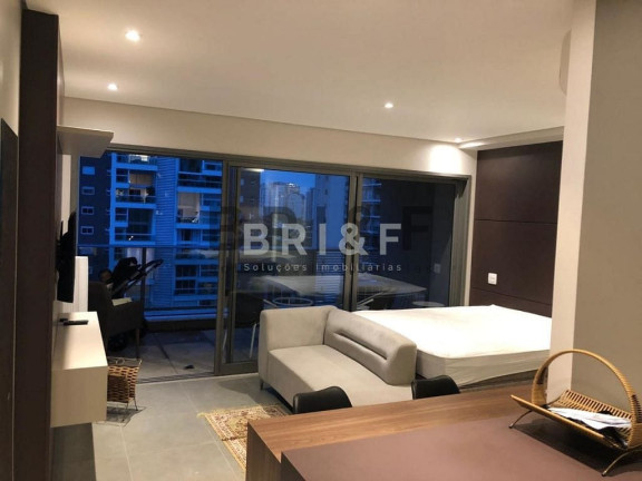 Imagem Apartamento com 1 Quarto para Alugar, 41 m² em Brooklin - São Paulo Imagem Apartamento com 1 Quarto para Alugar, 41 m² em Brooklin - São Paulo