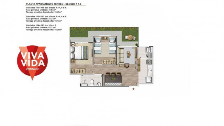 Imagem Imóvel com 1 Quarto à Venda, 41 m² em Campo Grande - Rio De Janeiro Imagem Imóvel com 1 Quarto à Venda, 41 m² em Campo Grande - Rio De Janeiro