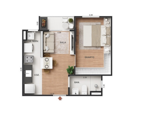 Imagem Imóvel com 1 Quarto à Venda, 30 m² em Pechincha - Rio De Janeiro Imagem Imóvel com 1 Quarto à Venda, 30 m² em Pechincha - Rio De Janeiro