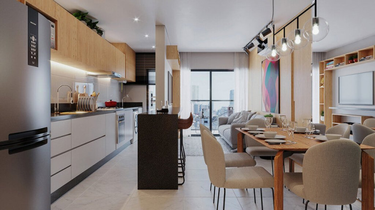 Imagem Apartamento com 2 Quartos à Venda, 66 m² em Capão Raso - Curitiba