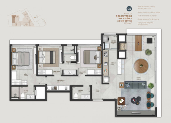 Imagem Apartamento com 2 Quartos à Venda, 80 m² em Predial - Torres Imagem Apartamento com 2 Quartos à Venda, 80 m² em Predial - Torres