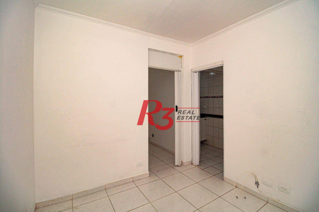Imagem Apartamento com 1 Quarto à Venda, 35 m² em José Menino - Santos