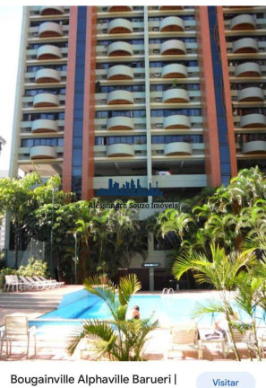 Imagem Apartamento com 1 Quarto para Alugar, 56 m² em Alphaville - Santana De Parnaíba Imagem Apartamento com 1 Quarto para Alugar, 56 m² em Alphaville - Santana De Parnaíba