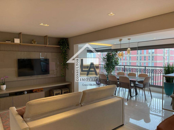 Imagem Apartamento com 3 Quartos à Venda, 140 m² em Chácara Santo Antônio - São Paulo