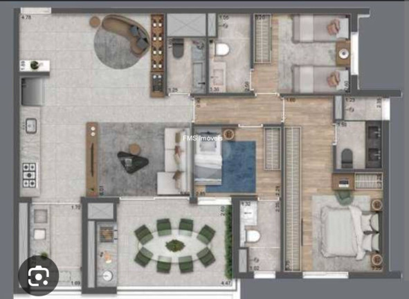 Imagem Imóvel com 3 Quartos à Venda, 107 m² em Vila Mascote - São Paulo Imagem Imóvel com 3 Quartos à Venda, 107 m² em Vila Mascote - São Paulo