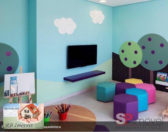 Imagem Apartamento com 2 Quartos à Venda, 45 m² em Campestre - Santo André Imagem Apartamento com 2 Quartos à Venda, 45 m² em Campestre - Santo André