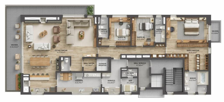Imagem Apartamento com 3 Quartos à Venda, 307 m² em Petrópolis - Porto Alegre