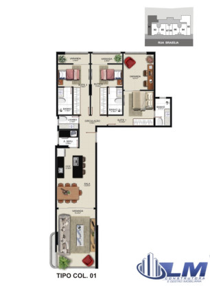 Imagem Imóvel com 2 Quartos à Venda, 72 m² em Praia Do Morro - Guarapari