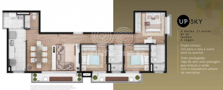 Imagem Apartamento com 3 Quartos à Venda, 81 m² em Conceição - São Paulo