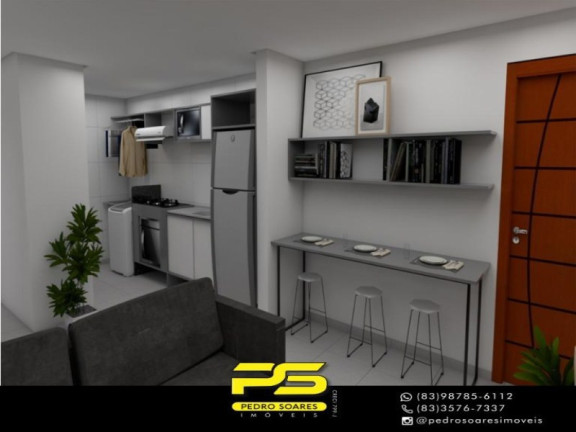 Imagem Apartamento com 2 Quartos à Venda, 61 m² em Paratibe - João Pessoa