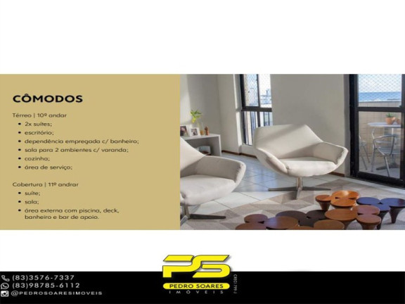 Imagem Imóvel com 4 Quartos à Venda, 250 m² em Manaíra - João Pessoa