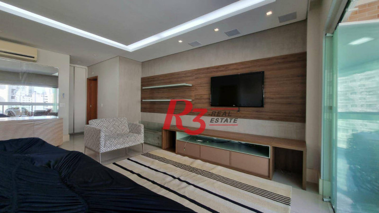 Imagem Apartamento com 3 Quartos para Alugar, 178 m² em Gonzaga - Santos
