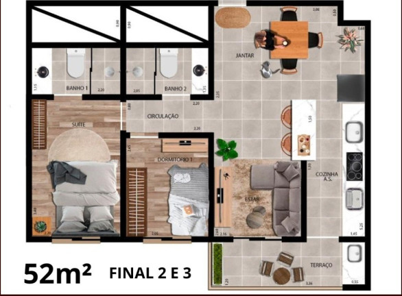 Imagem Imóvel com 2 Quartos à Venda, 50 m² em Jardim Santo Antônio - Santo André Imagem Imóvel com 2 Quartos à Venda, 50 m² em Jardim Santo Antônio - Santo André