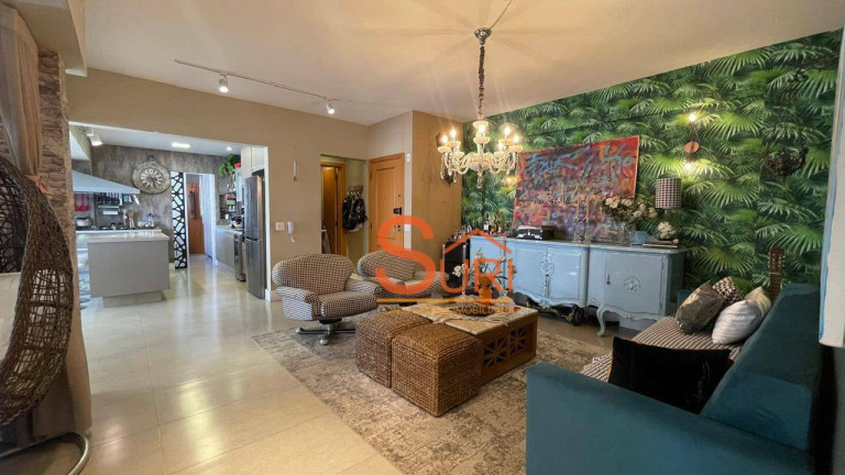 Apartamento com 2 Quartos à Venda, 126 m² em Vila Scarpelli - Santo André