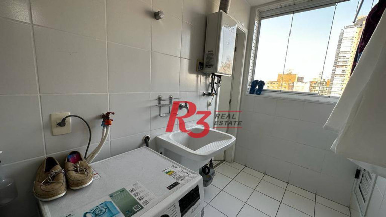 Imagem Apartamento com 3 Quartos para Alugar, 181 m² em Gonzaga - Santos