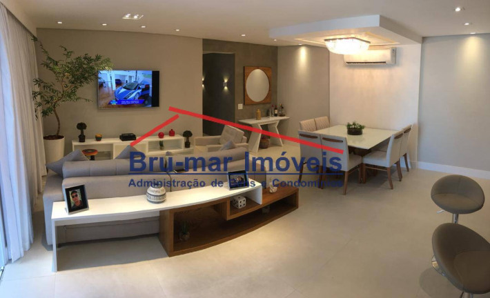 Imagem Apartamento com 3 Quartos à Venda, 100 m² em Pompéia - Santos Imagem Apartamento com 3 Quartos à Venda, 100 m² em Pompéia - Santos