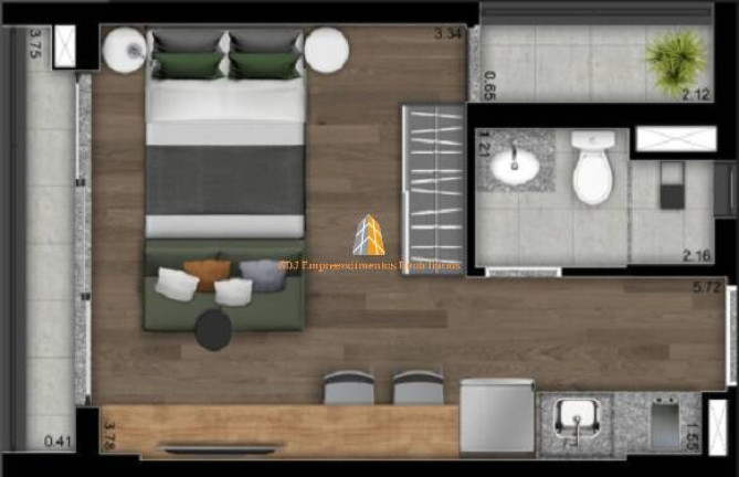 Imagem Apartamento à Venda, 24 m² em Perdizes - São Paulo Imagem Apartamento à Venda, 24 m² em Perdizes - São Paulo