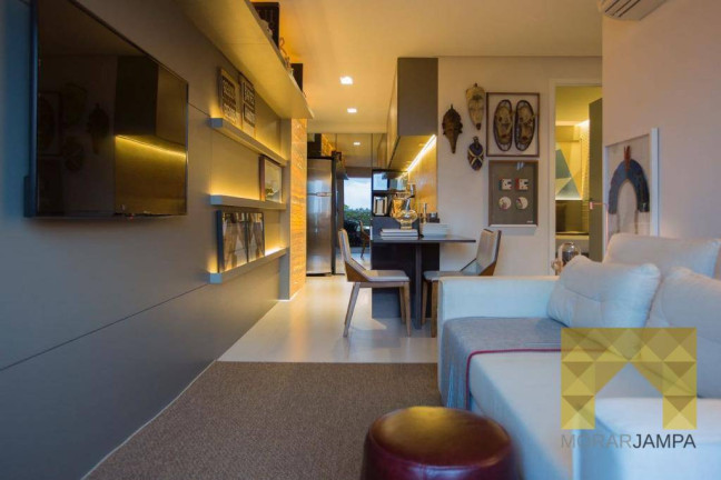 Apartamento com 1 Quarto à Venda, 33 m² em Tambaú - João Pessoa