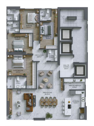 Imagem Apartamento com 4 Quartos à Venda, 202 m² em Meia Praia - Itapema