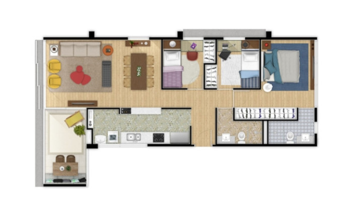 Imagem Apartamento com 3 Quartos à Venda, 84 m² em Perdizes - São Paulo