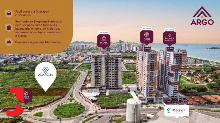 Imagem Apartamento com 3 Quartos à Venda, em Jockey De Itaparica - Vila Velha Imagem Apartamento com 3 Quartos à Venda, em Jockey De Itaparica - Vila Velha