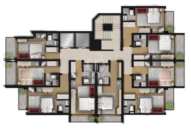 Imagem Apartamento com 1 Quarto à Venda, 24 m² em Brooklin Paulista - São Paulo