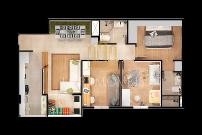 Imagem Apartamento com 3 Quartos à Venda, 65 m² em Parque Residencial Flamboyant - São José Dos Campos Imagem Apartamento com 3 Quartos à Venda, 65 m² em Parque Residencial Flamboyant - São José Dos Campos