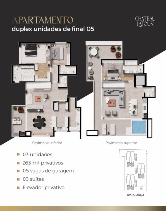 Imagem Cobertura com 3 Quartos à Venda, 264 m² em Seminário - Curitiba Imagem Cobertura com 3 Quartos à Venda, 264 m² em Seminário - Curitiba