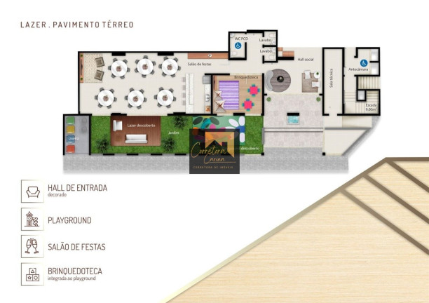 Imagem Apartamento com 2 Quartos à Venda, em Kobrasol - São José Imagem Apartamento com 2 Quartos à Venda, em Kobrasol - São José