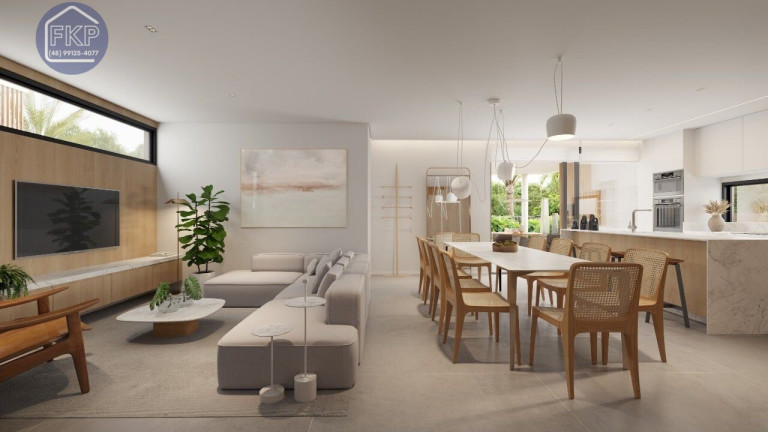 Imagem Casa com 3 Quartos à Venda, 241 m² em Cacupé - Florianópolis