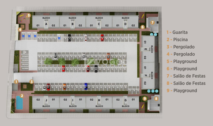 Imagem Apartamento com 2 Quartos à Venda, 48 m² em São Jorge - Novo Hamburgo
