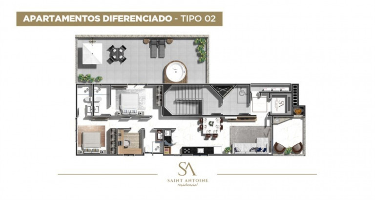 Imagem Imóvel com 2 Quartos à Venda, 134 m² em Praia Brava De Itajaí - Itajaí Imagem Imóvel com 2 Quartos à Venda, 134 m² em Praia Brava De Itajaí - Itajaí