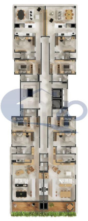Imagem Apartamento com 2 Quartos à Venda, 83 m² em Praia Grande - Torres Imagem Apartamento com 2 Quartos à Venda, 83 m² em Praia Grande - Torres