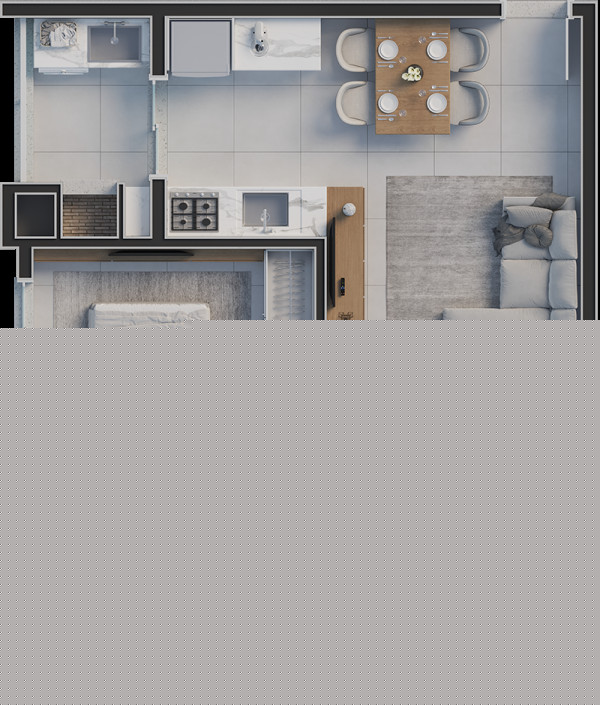 Imagem Apartamento com 2 Quartos à Venda, 55 m² em Praia Brava De Itajaí - Itajaí Imagem Apartamento com 2 Quartos à Venda, 55 m² em Praia Brava De Itajaí - Itajaí