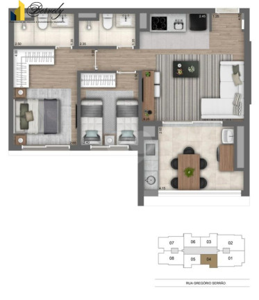 Imagem Apartamento com 3 Quartos à Venda, 131 m² em Vila Mariana - São Paulo Imagem Apartamento com 3 Quartos à Venda, 131 m² em Vila Mariana - São Paulo